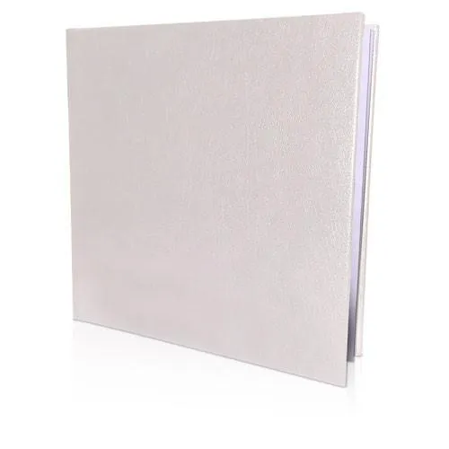 12 x 12" Leather Look Padded Hard Cover Book