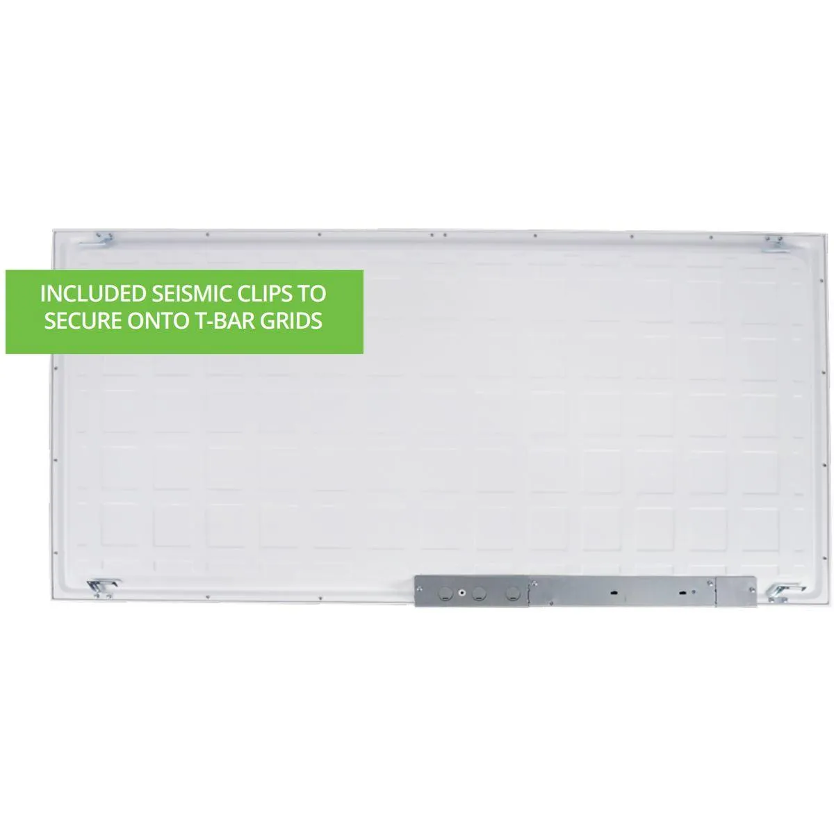 1x4 LED Flat Panel Light, 3750 Lumens, 20/25/30 Watts, 35K/40K/50K, 120/347V