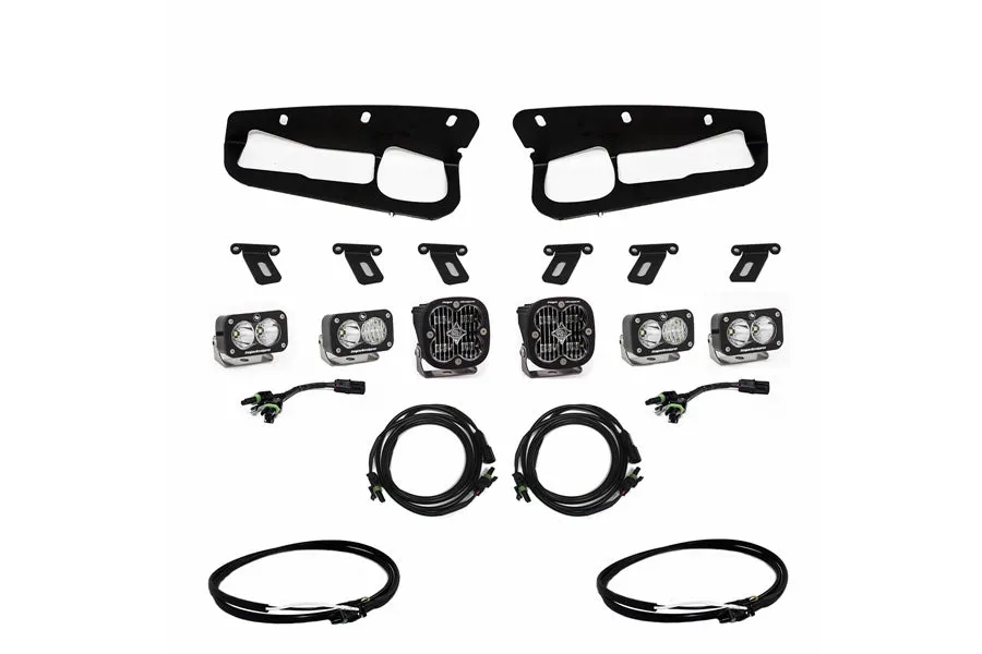 2021  Ford Bronco Baja Designs Clear SAE Fog Pocket Kit w/ Upfitter