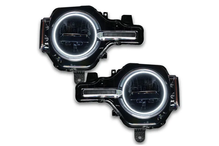 2021  Ford Bronco Oracle  LED Headlight Halo Kit Base Headlights, White