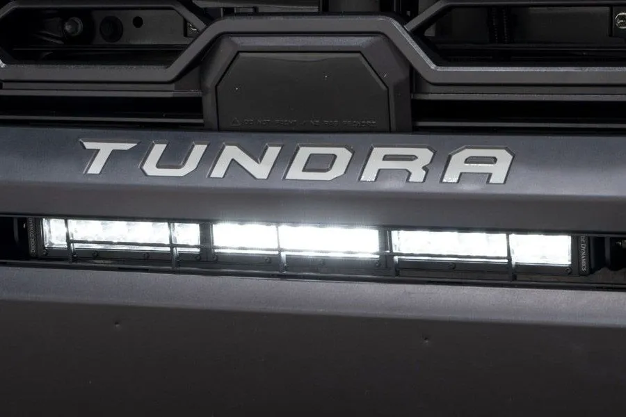 2022  Toyota Tundra Diode Dynamics SS18 Stealth Bumper Lightbar Bracket Kit