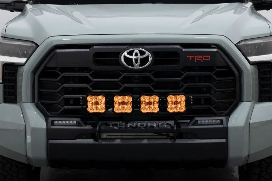 2022  Toyota Tundra Diode Dynamics SS5 Grille Crosslink Lightbar Kit - Pro Yellow Combo