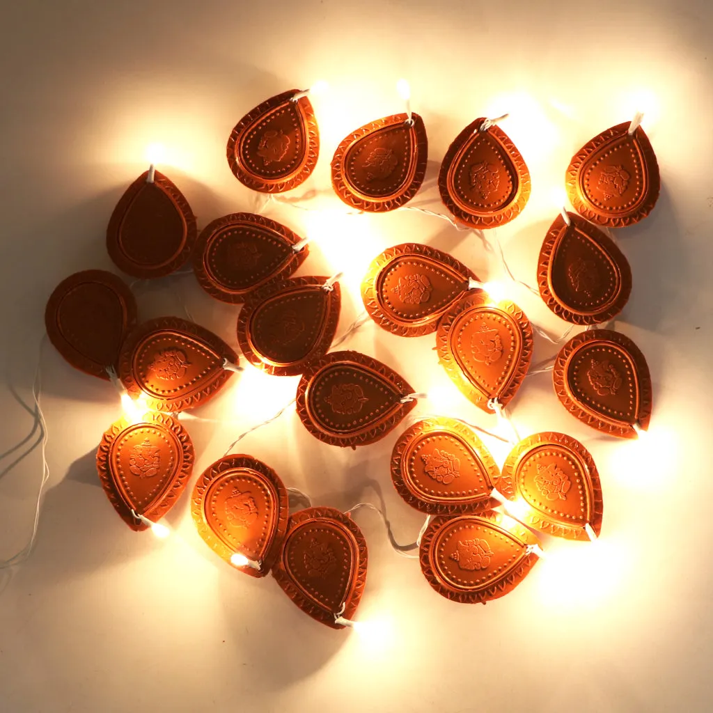 20pcs LED Diya String Light