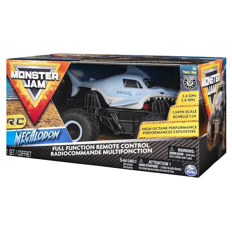 6047112 MONSTER JAM 1:24 REMOTE CONTROL  MEGAlodon