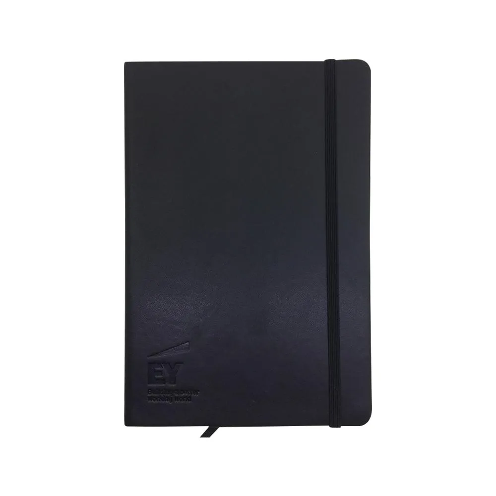 A5 Note Book Hardcover with Pen holder