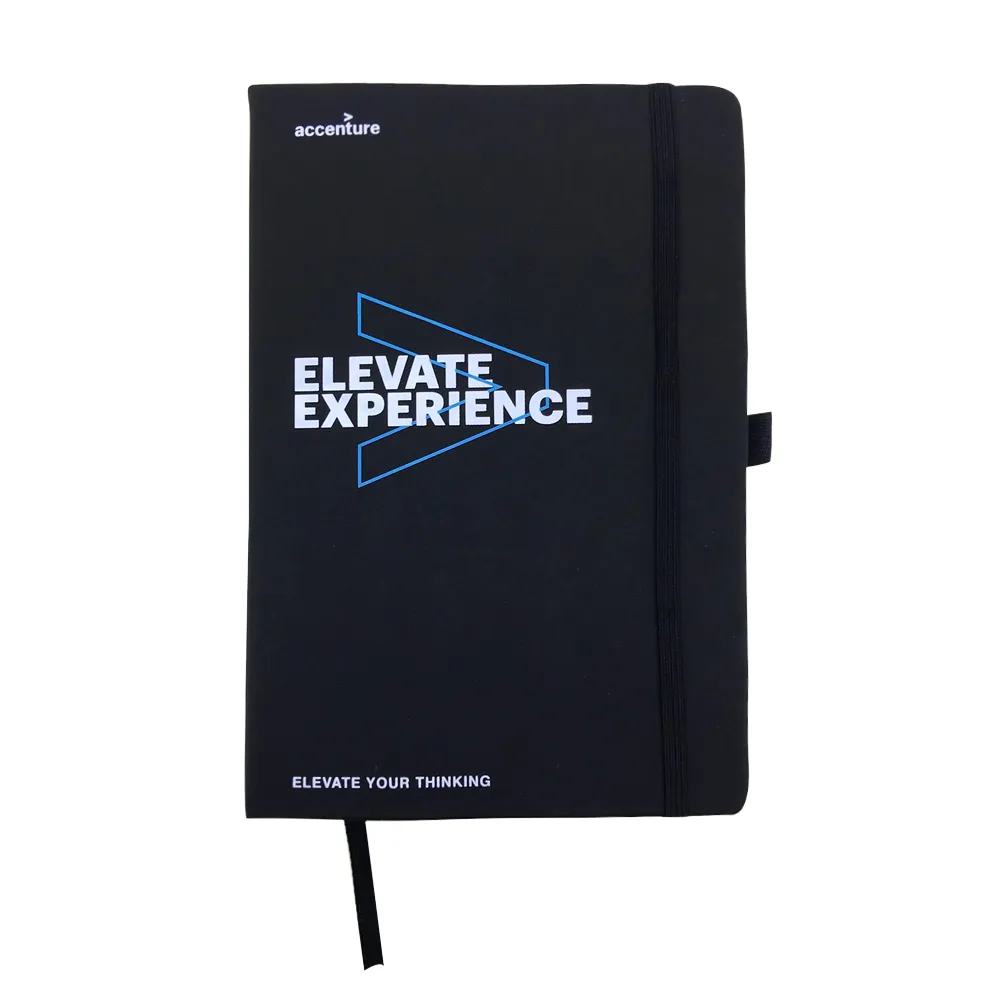 A5 Note Book Hardcover with Pen holder