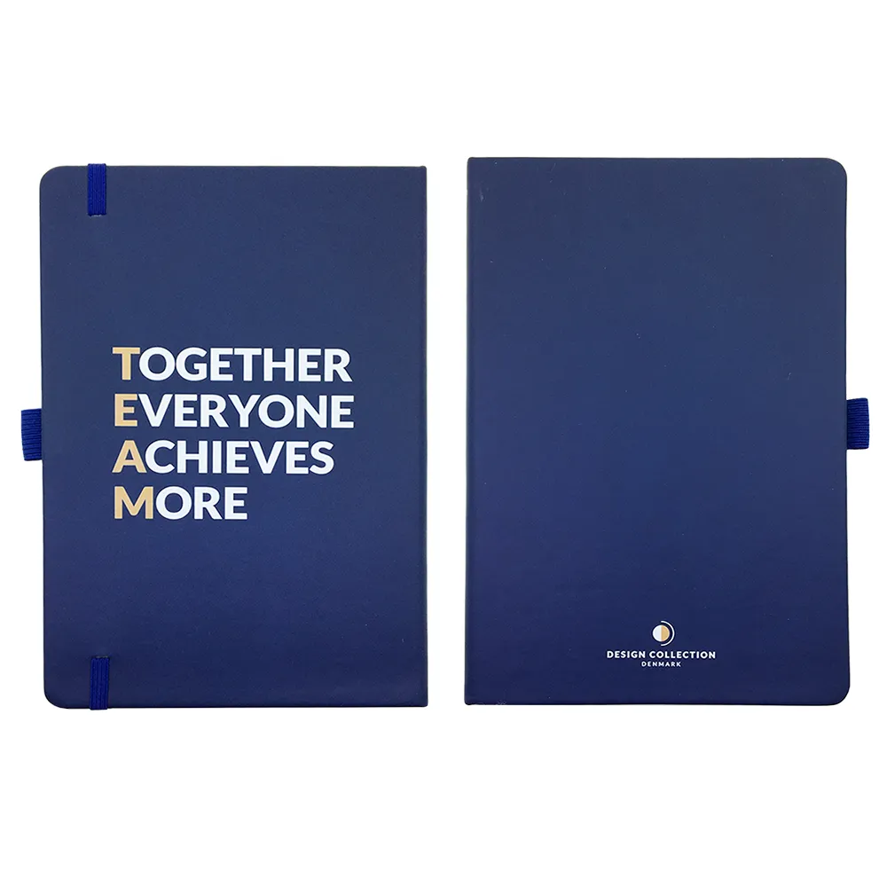 A5 Note Book Hardcover with Pen holder