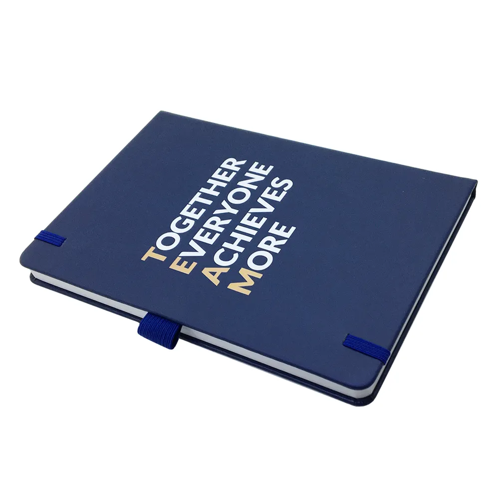 A5 Note Book Hardcover with Pen holder