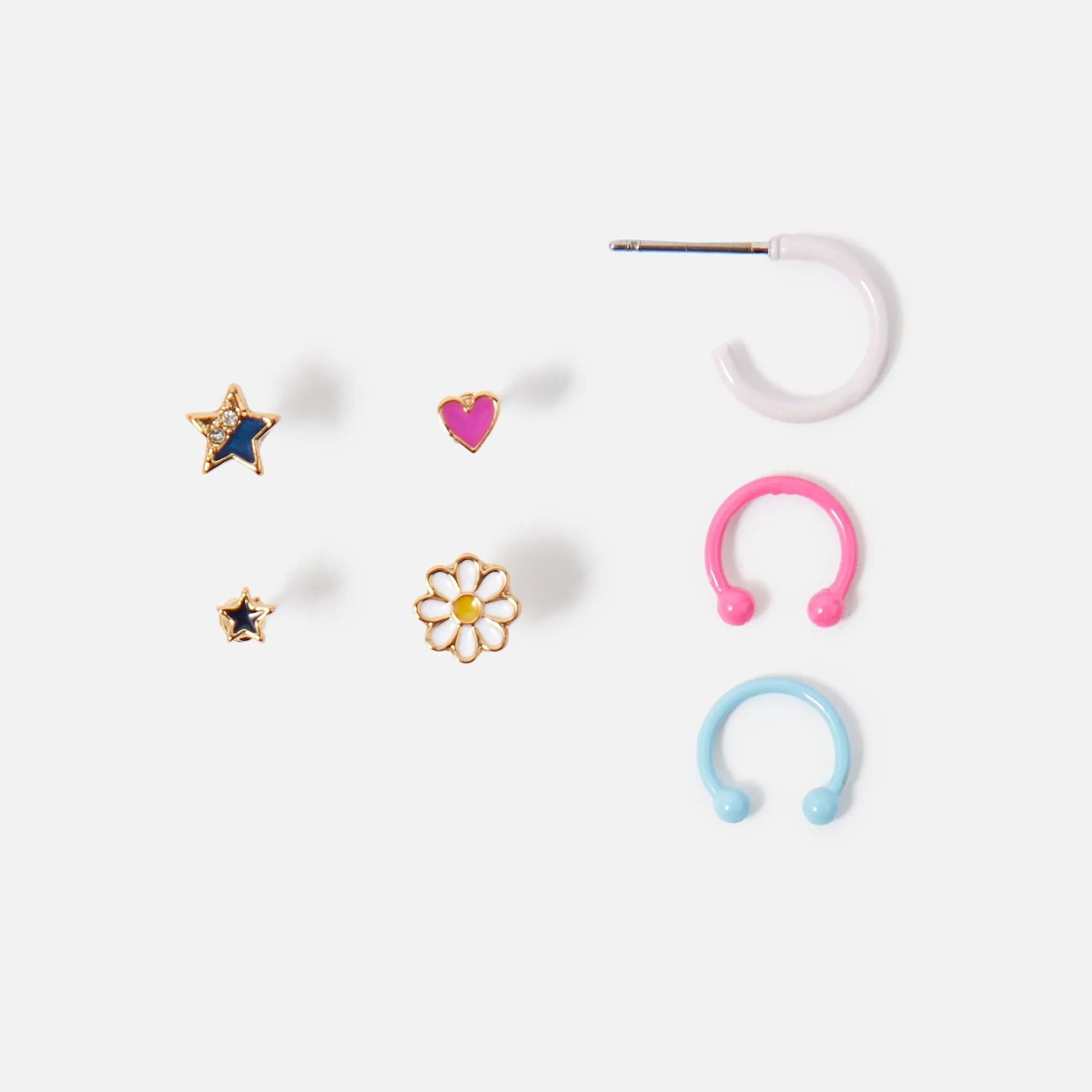 Accessorize London Colour Pop Ear Cuff Pack