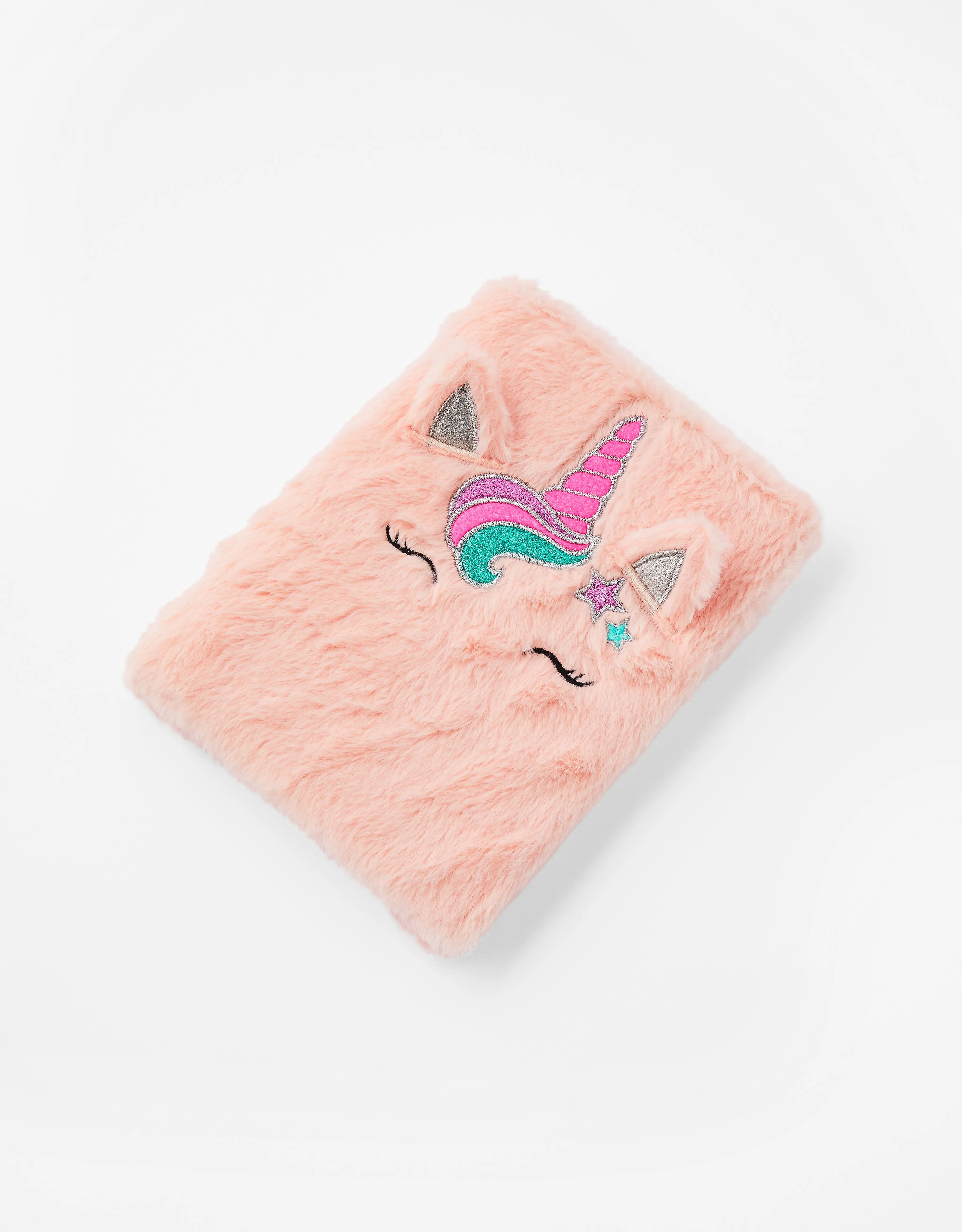 Accessorize London Fluffy Unicorn Notebook