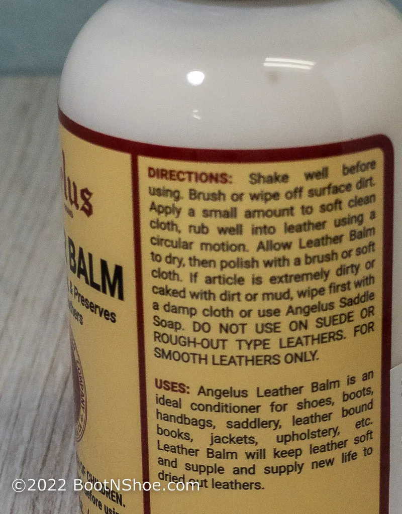 Angelus Leather Balm 4oz #210