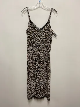 Animal Print Dress Casual Midi Asos, Size S