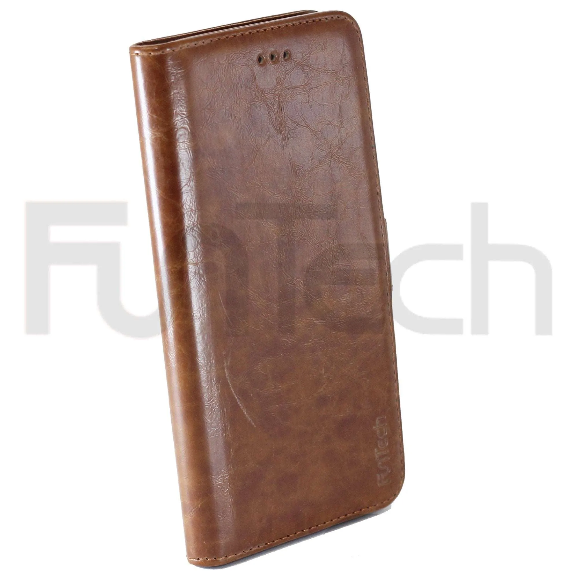 Apple iPhone 6 Plus /6s Plus Leather Wallet Case Brown