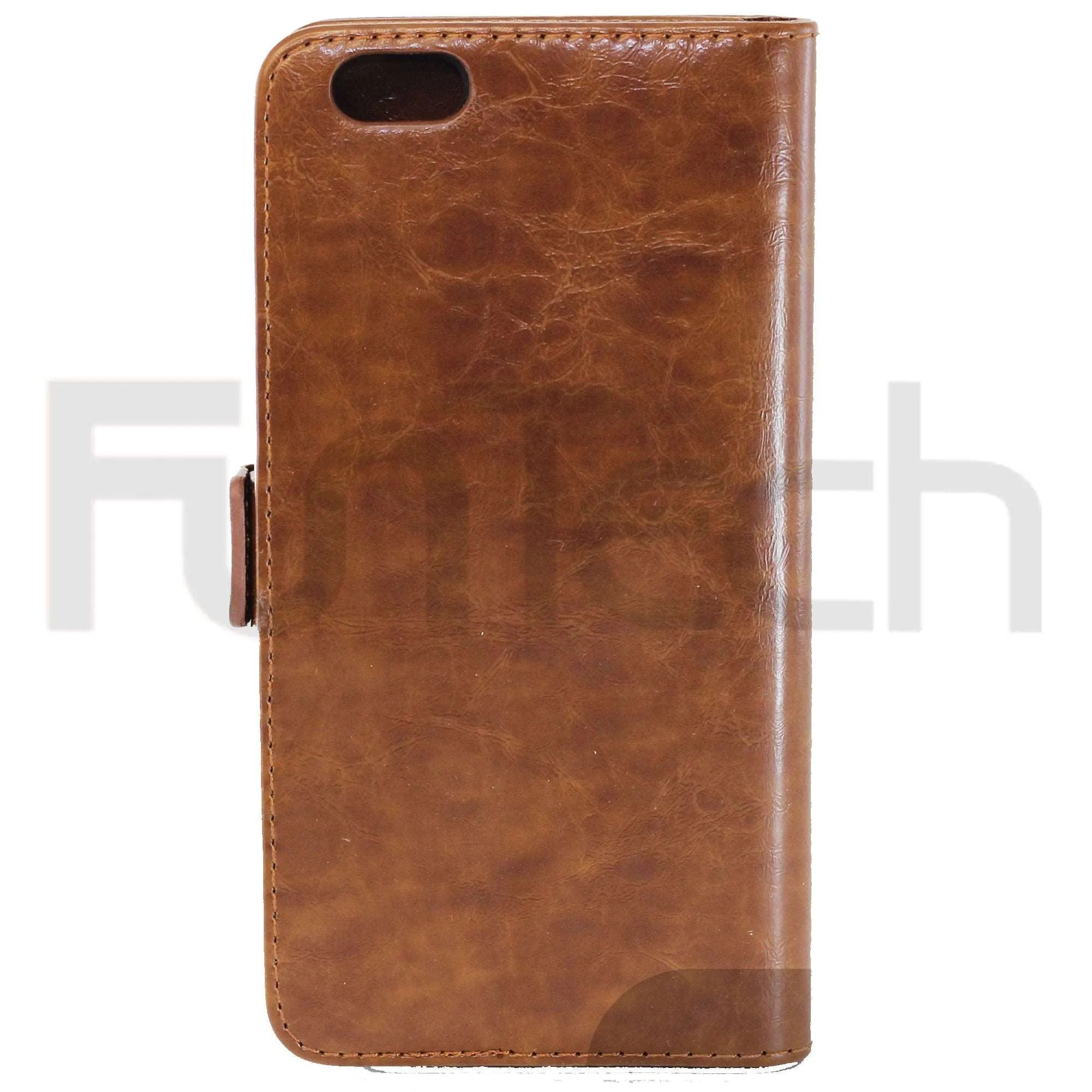 Apple iPhone 6 Plus /6s Plus Leather Wallet Case Brown