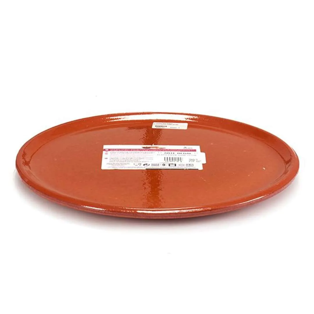 Arte Regal Brown Clay Pizza Plate 29 cm /  12"