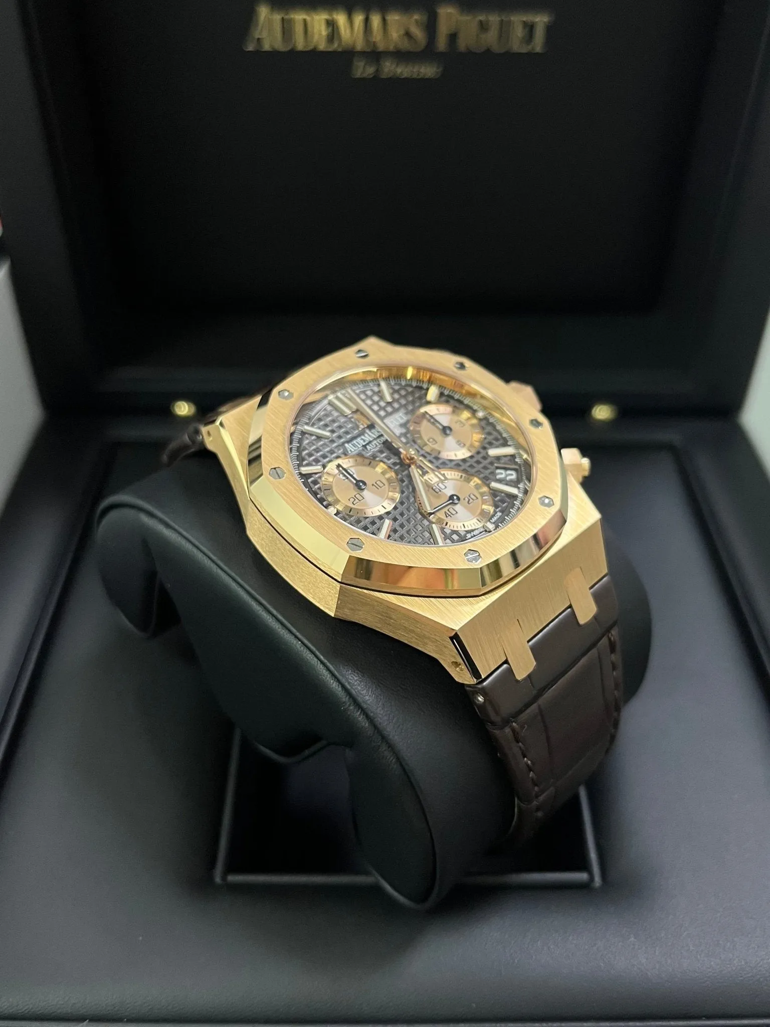 Audemars Piguet Royal Oak Chronograph 41mm Brown Dial (Reference # 26239OR.OO.D821CR.01)