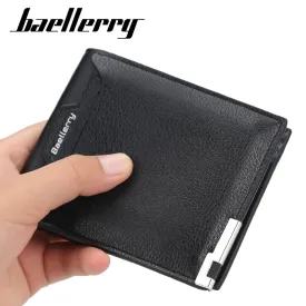 Baellerry Slim Soft PU Leather Wallet with Cardholder