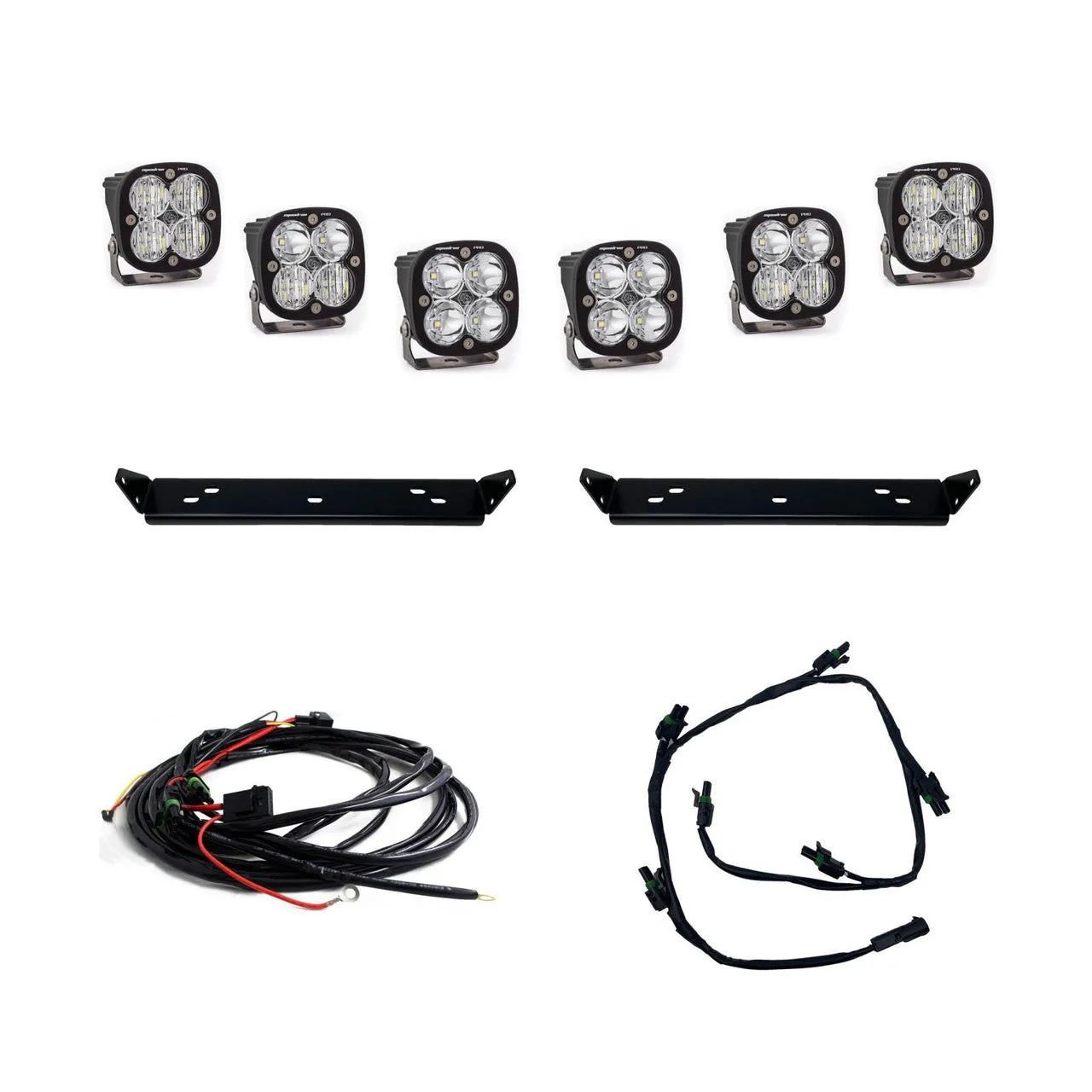 BAJA DESIGNS | Ford F-150 Raptor 2021-2024 Squadron Pro Behind Grille Light Kit (448062)