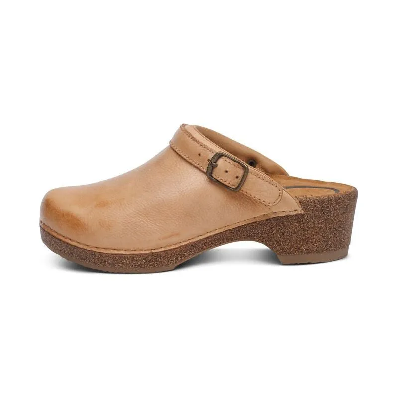 Beckie Cork Clog - Taupe