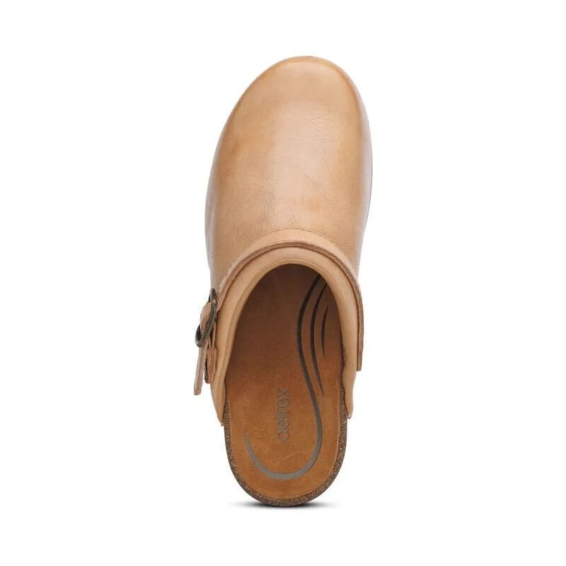 Beckie Cork Clog - Taupe