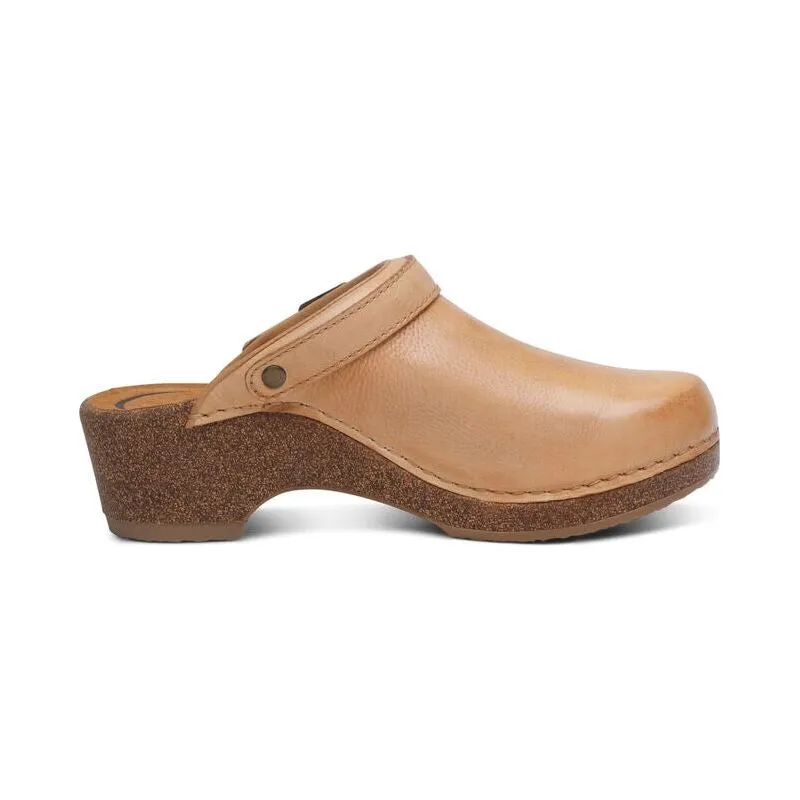 Beckie Cork Clog - Taupe