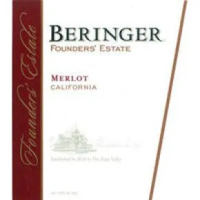 Beringer Fndr Estate Merlot