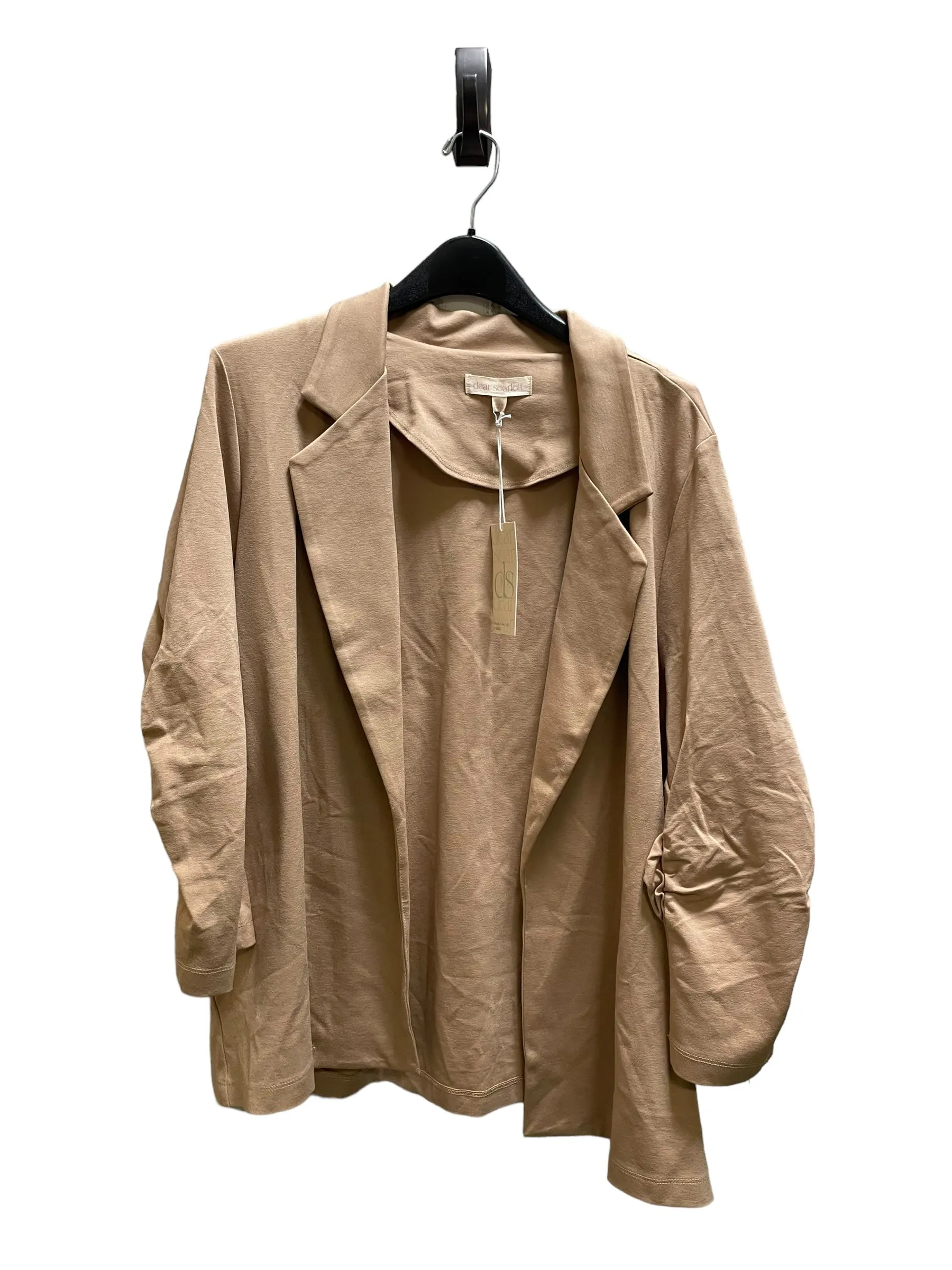 Blazer By Haptics In Brown, Size: 2x