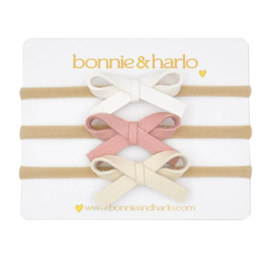 Bonnie & Harlo - Bow Headband - 3 Pack