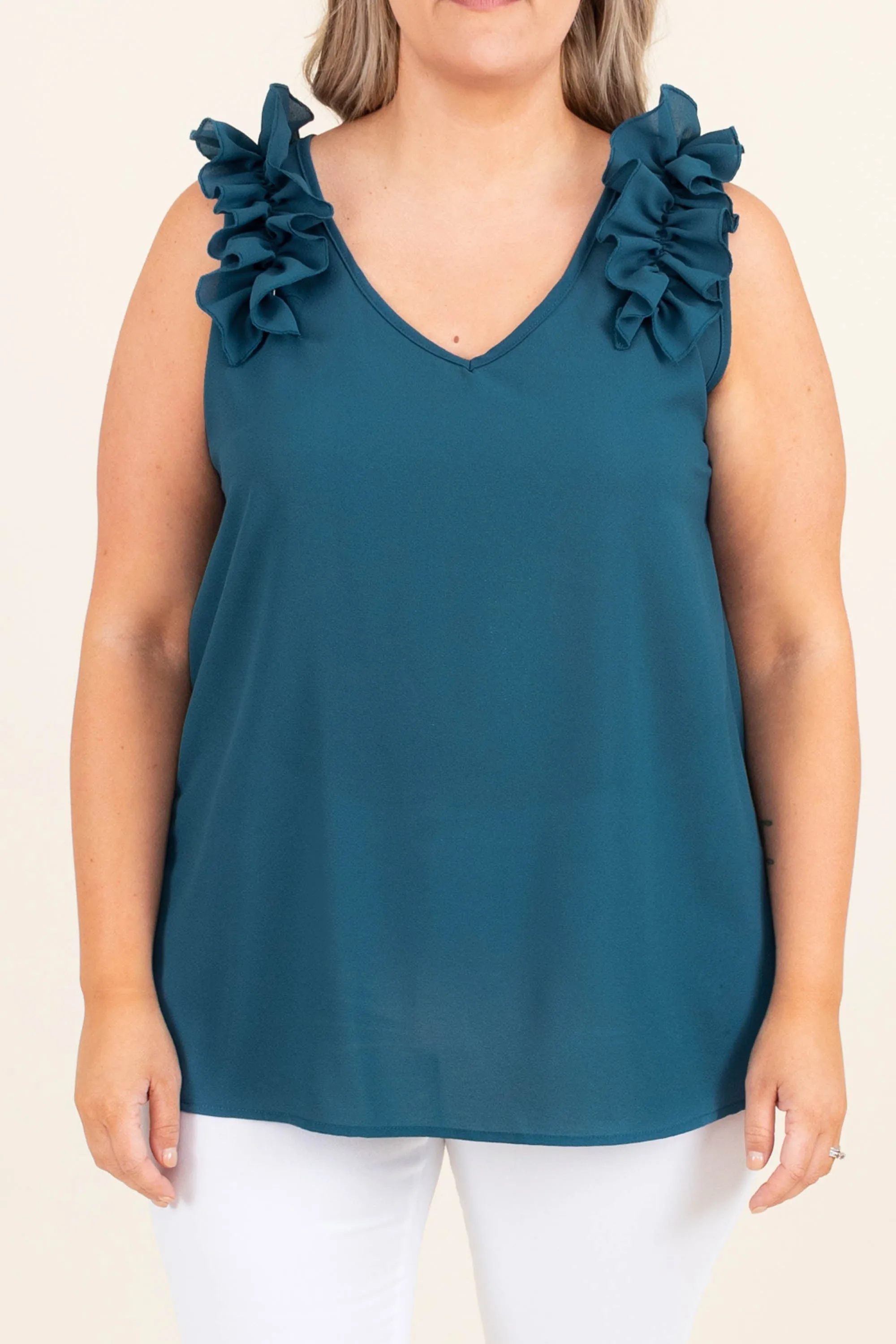 Borrowing You Top, Teal