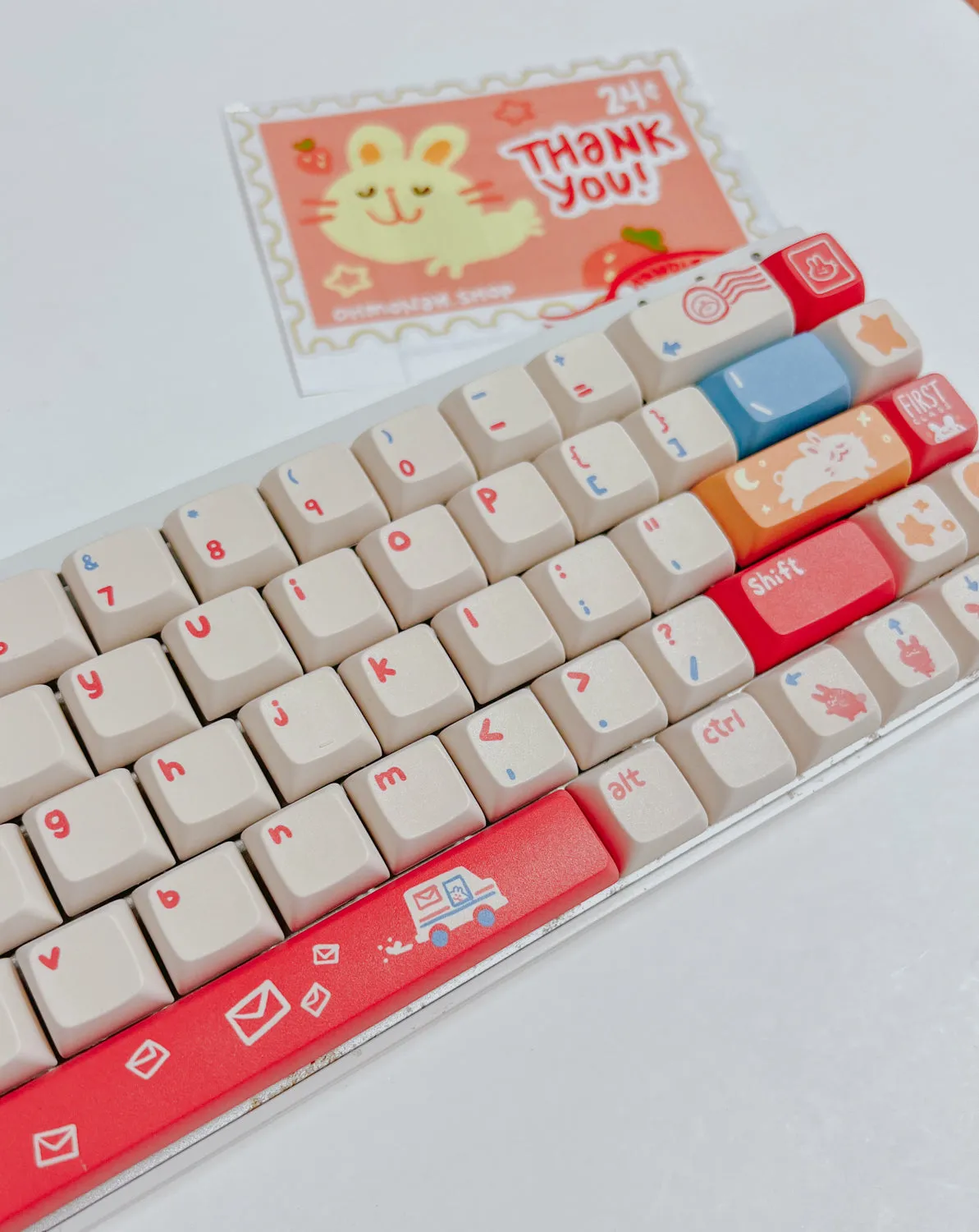 BUNNY MAILER [XDA] keycaps