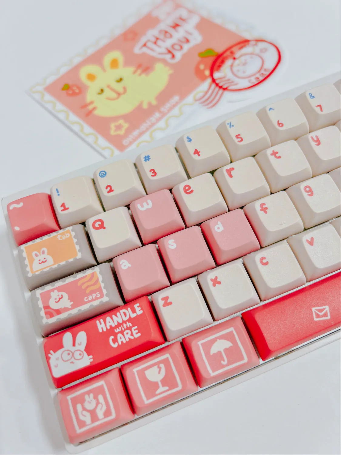 BUNNY MAILER [XDA] keycaps