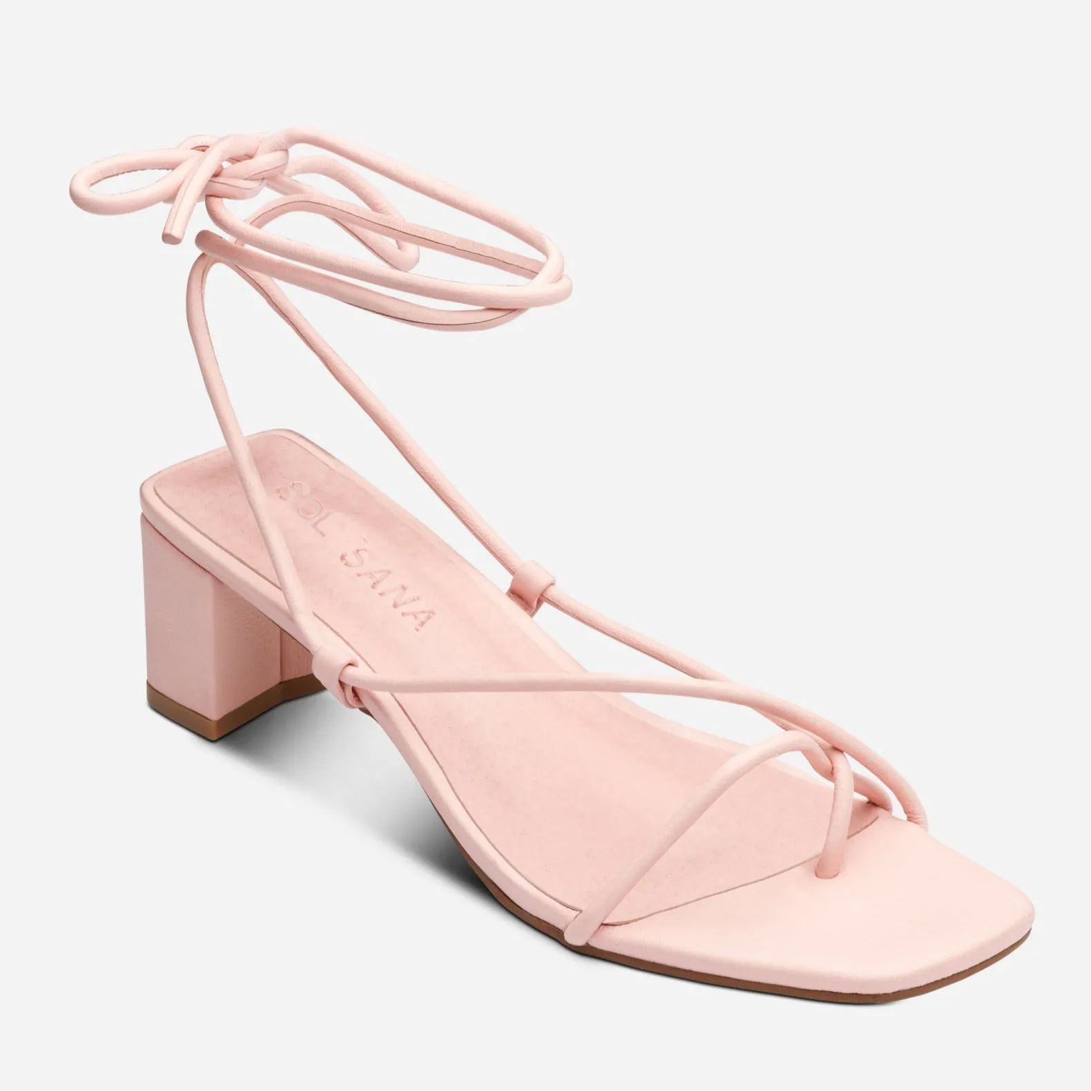 Cameo Heel Pink