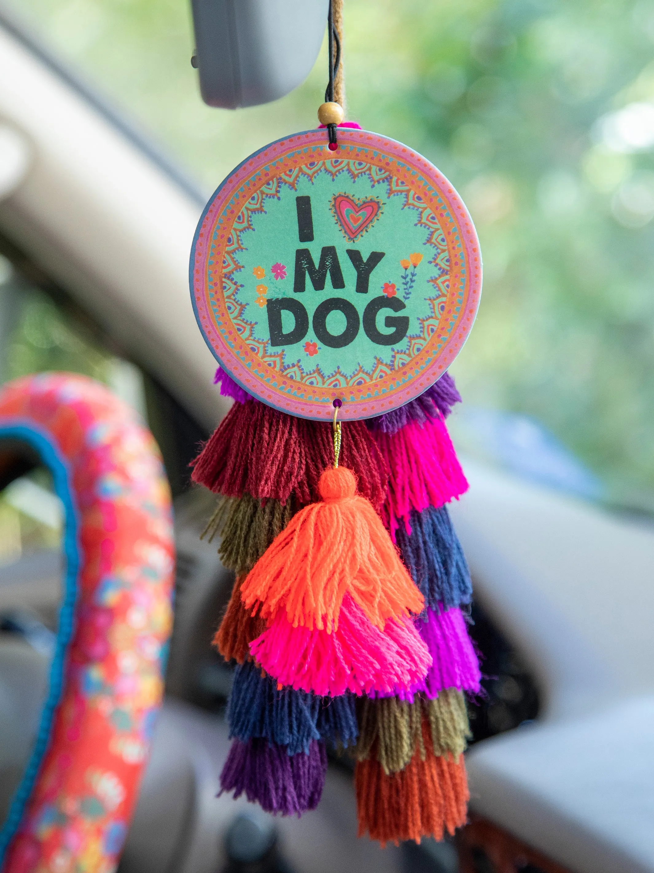 Car Air Freshener - I Heart My Dog