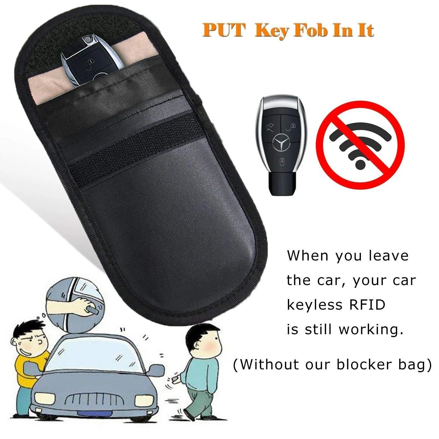 Car Shield Key Bag