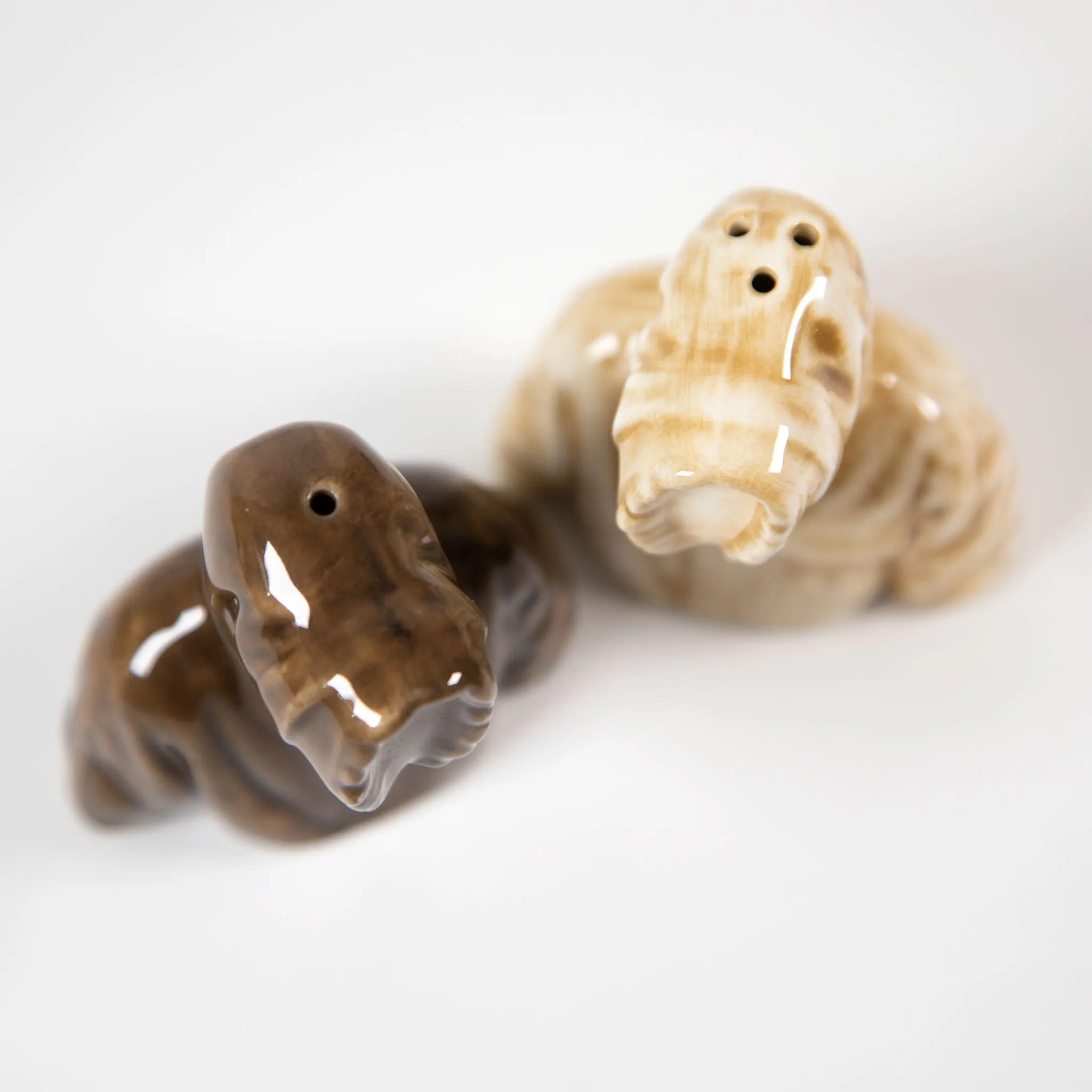 Carhartt WIP - Ceramic Salt And Pepper Shakers - Salt / Hamilton Brown