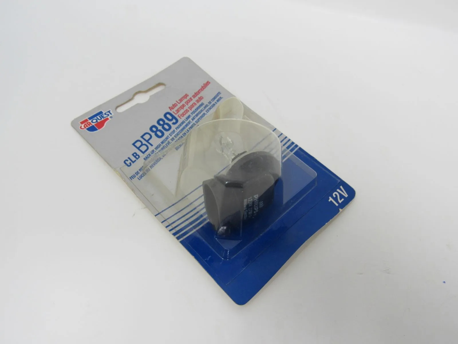 Carquest Halogen Auto Lamp 12 Volts Back-Up High Mount Stop BP889 -- New