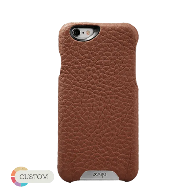 Customizable Grip - Premium iPhone 6/6s Leather Case