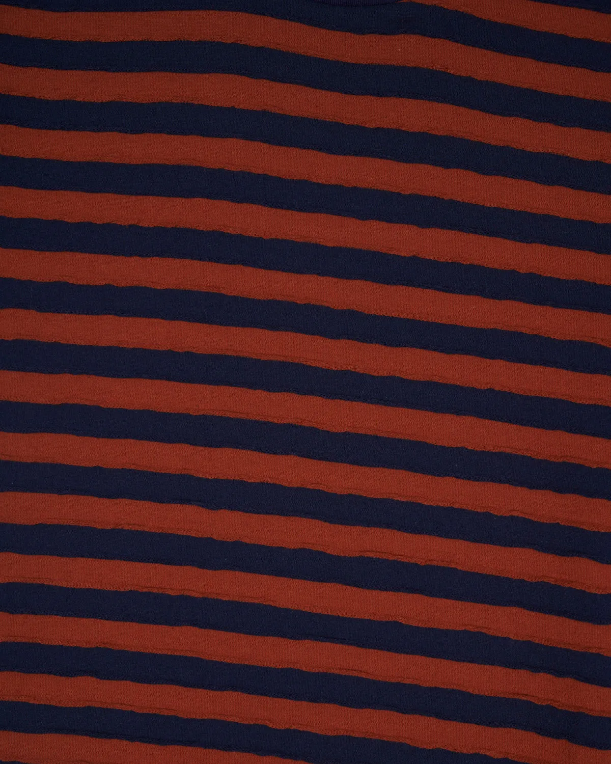 Denny Blaine Striped T-Shirt - Navy/Light Brown