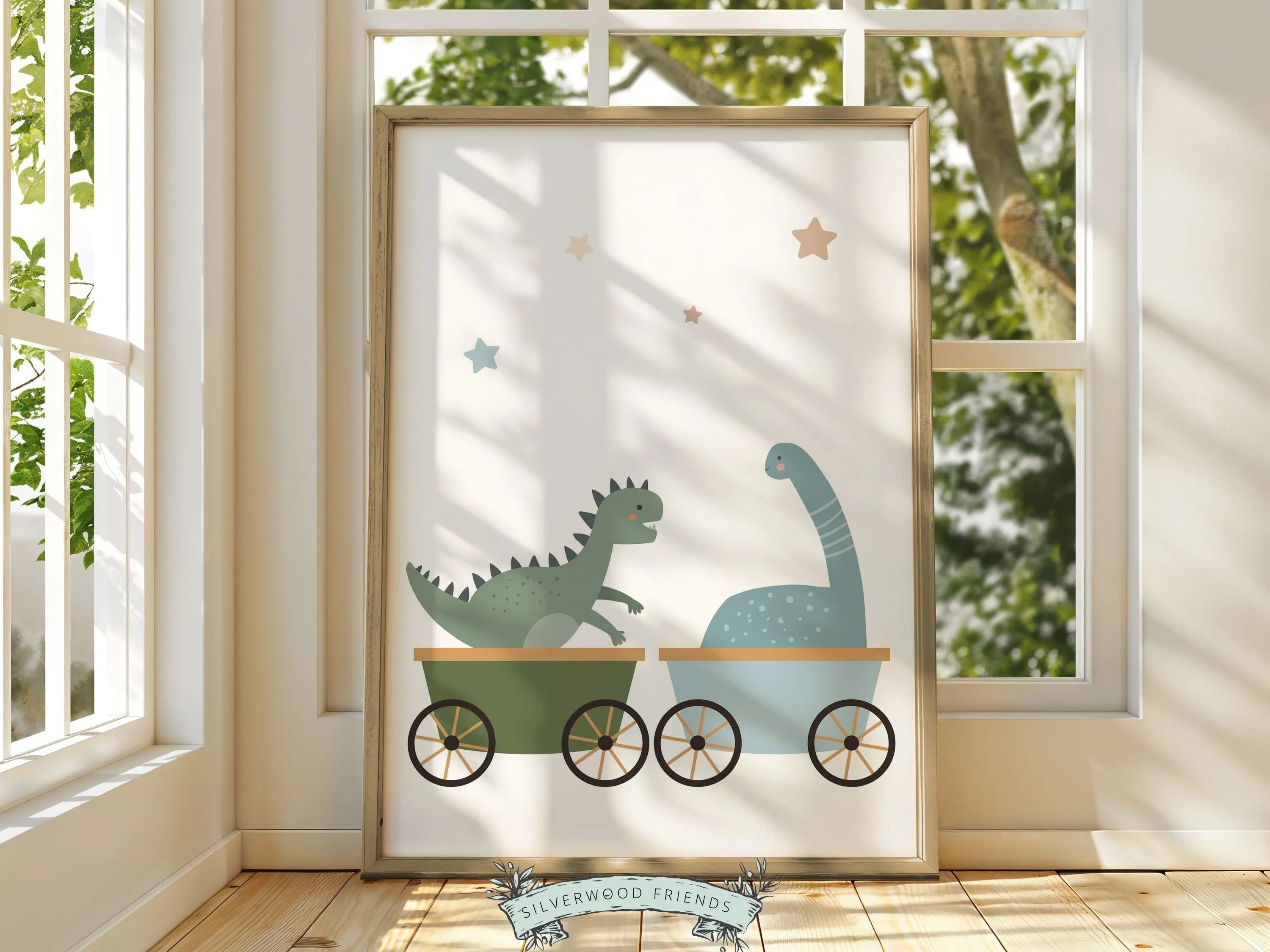 Dinosaur Train Nursery Prints - Set of 3