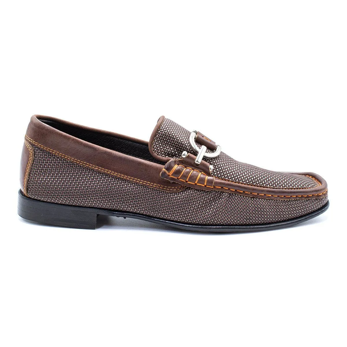 Donald J Pliner Driving Loafers Leather Brown Colour For Men