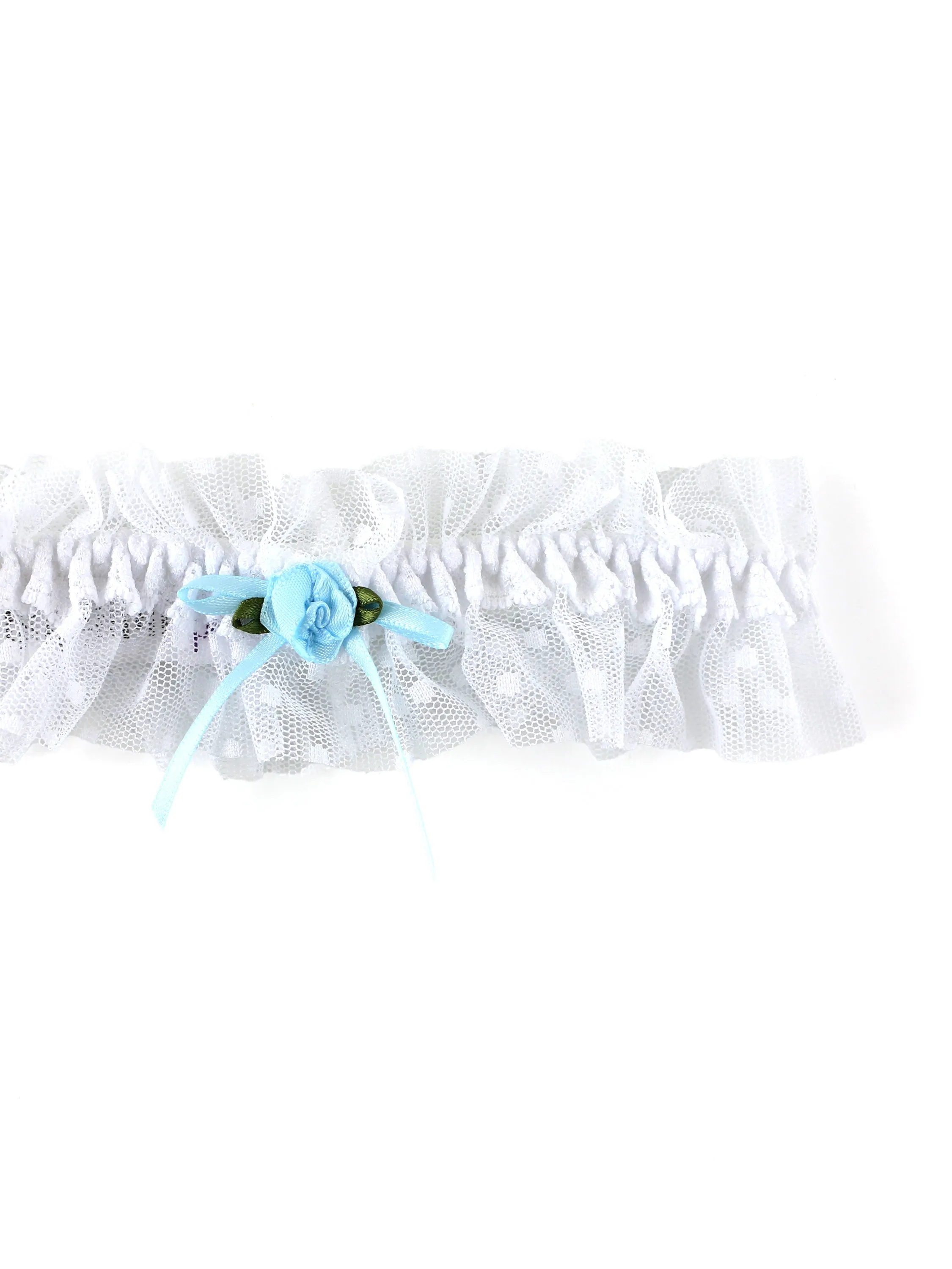 Dotted Tulle Garter