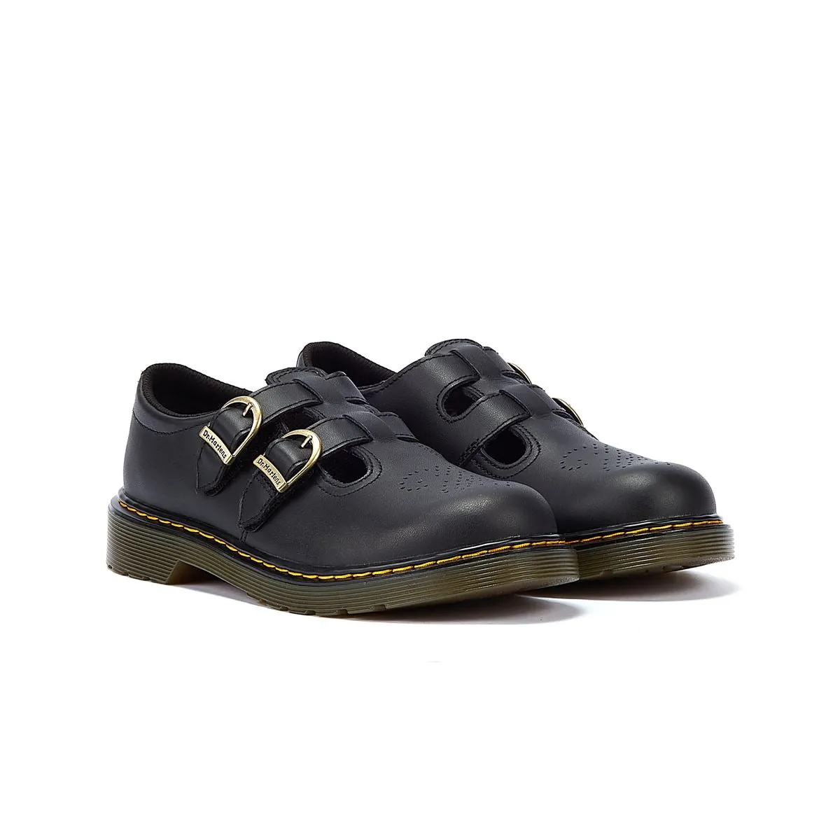 Dr. Martens Youth Mary Jane Softy T Girls's Black Shoes