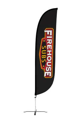 Firehouse Subs Feather Flag