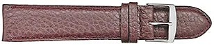 Fleurus Leather Watch Strap with Crushed finish  135