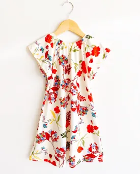 Flutter Sleeve Nightgown in Joyful Floral