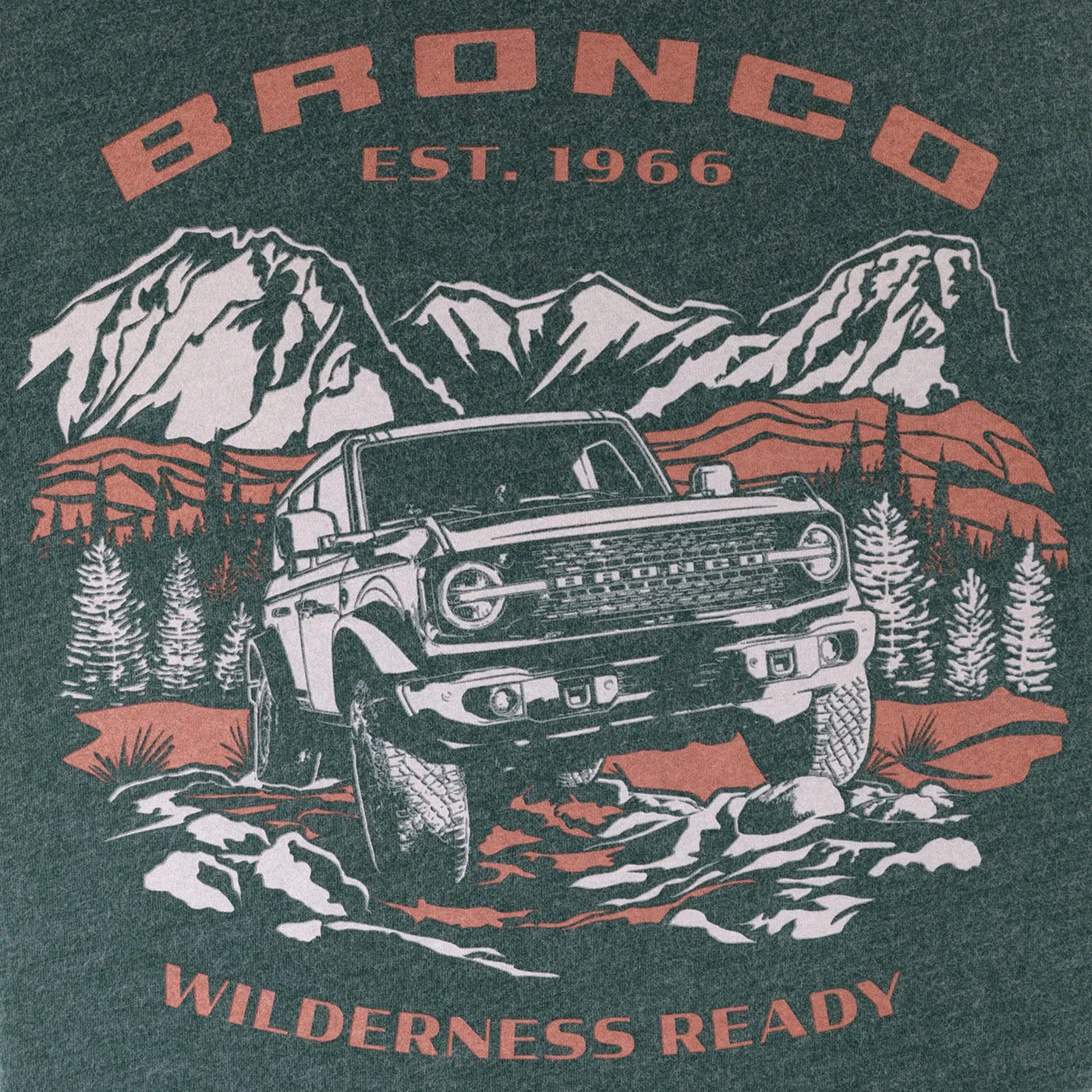 Ford Bronco Men's Wilderness Ready T-Shirt