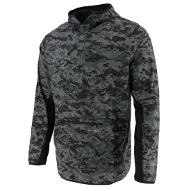 Ford Lightning Men's Digi Printed Hooded 1/2 Zip Pullover