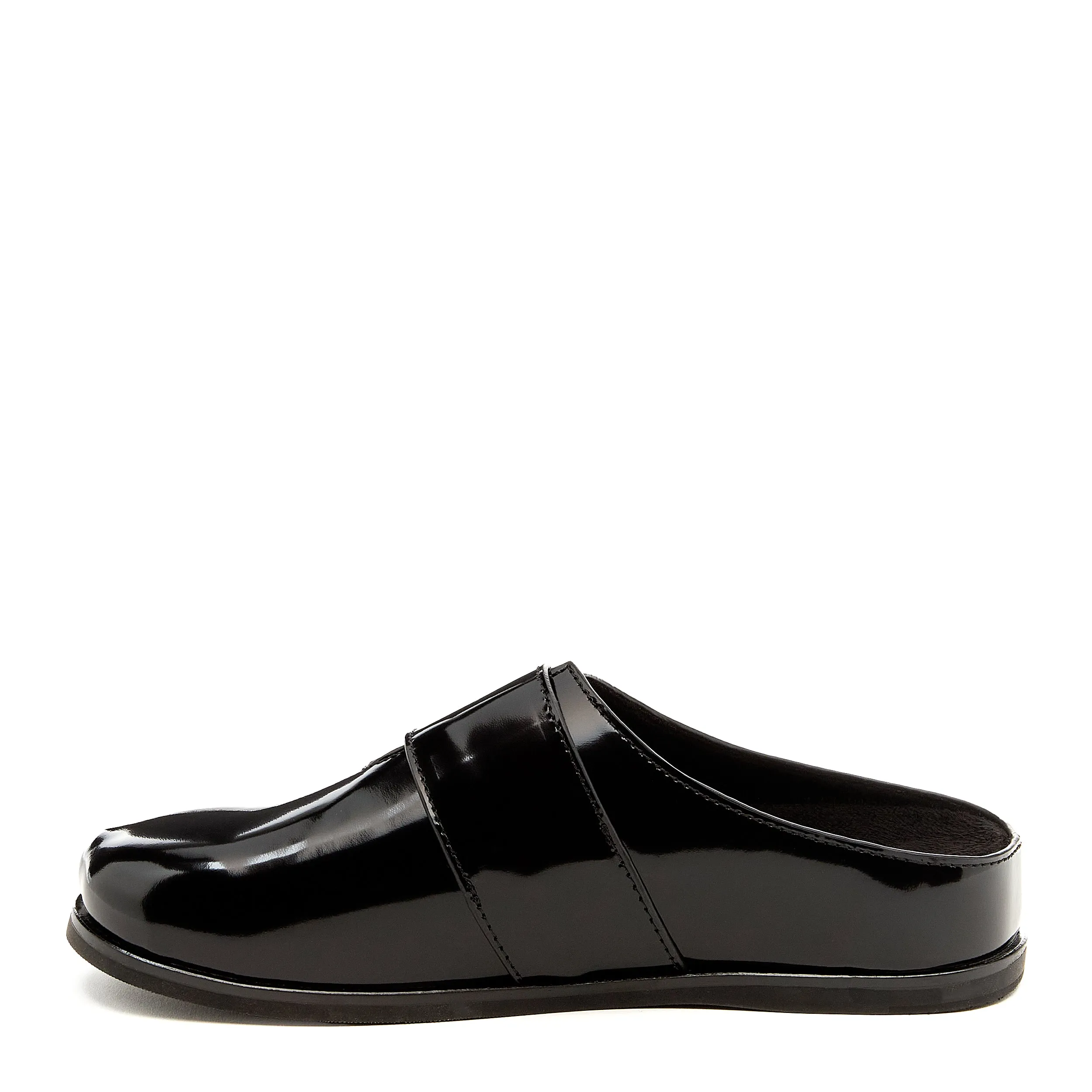 Franklin Black Clogs