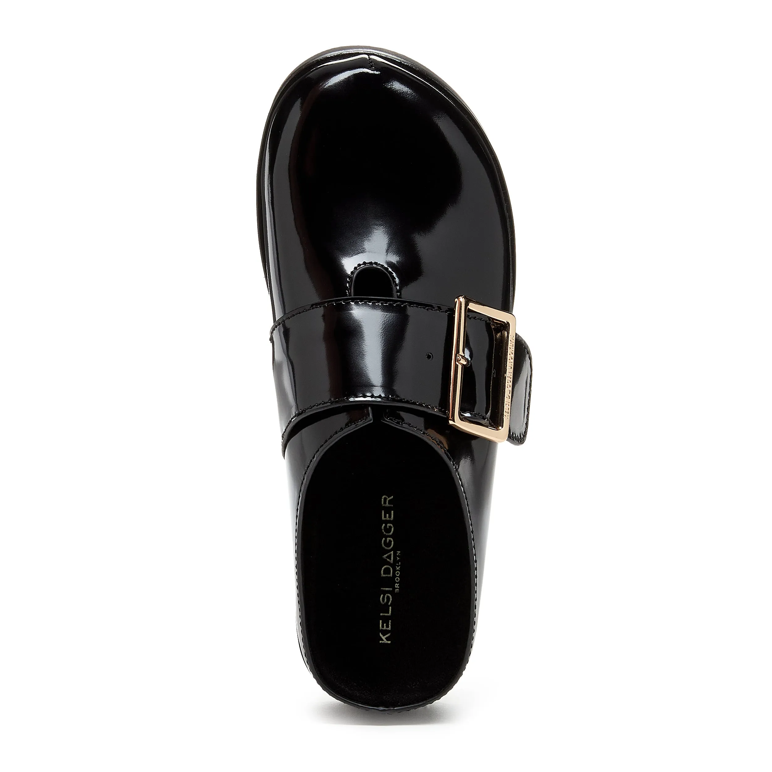 Franklin Black Clogs