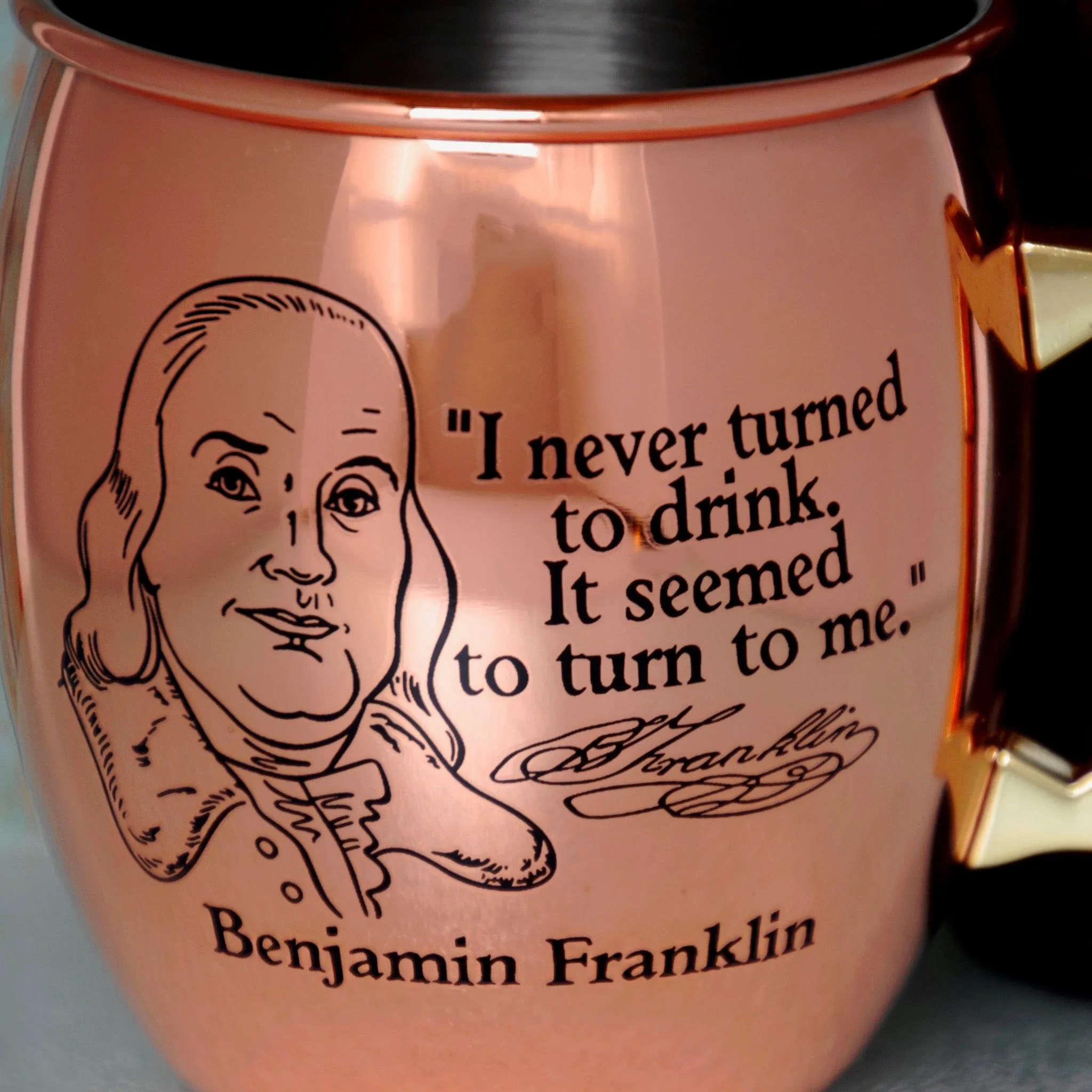 Franklin Copper Mule Mug